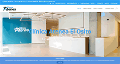 Desktop Screenshot of clinica-atenea.com